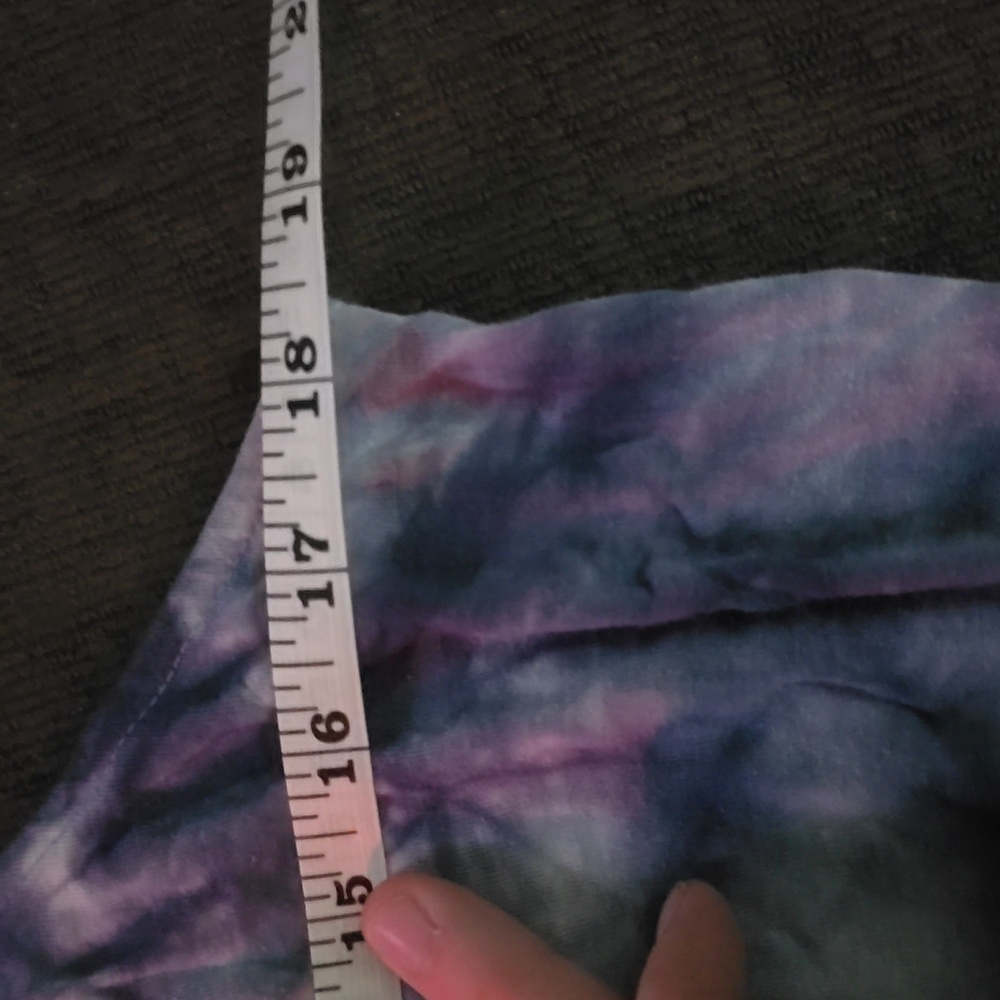 Blue Tie-Dye Women's Top AMERICAN EAGLE - Picture 5 of 6